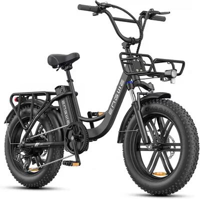 Engwe l20 boost elektrische fiets met lage instap en brede banden