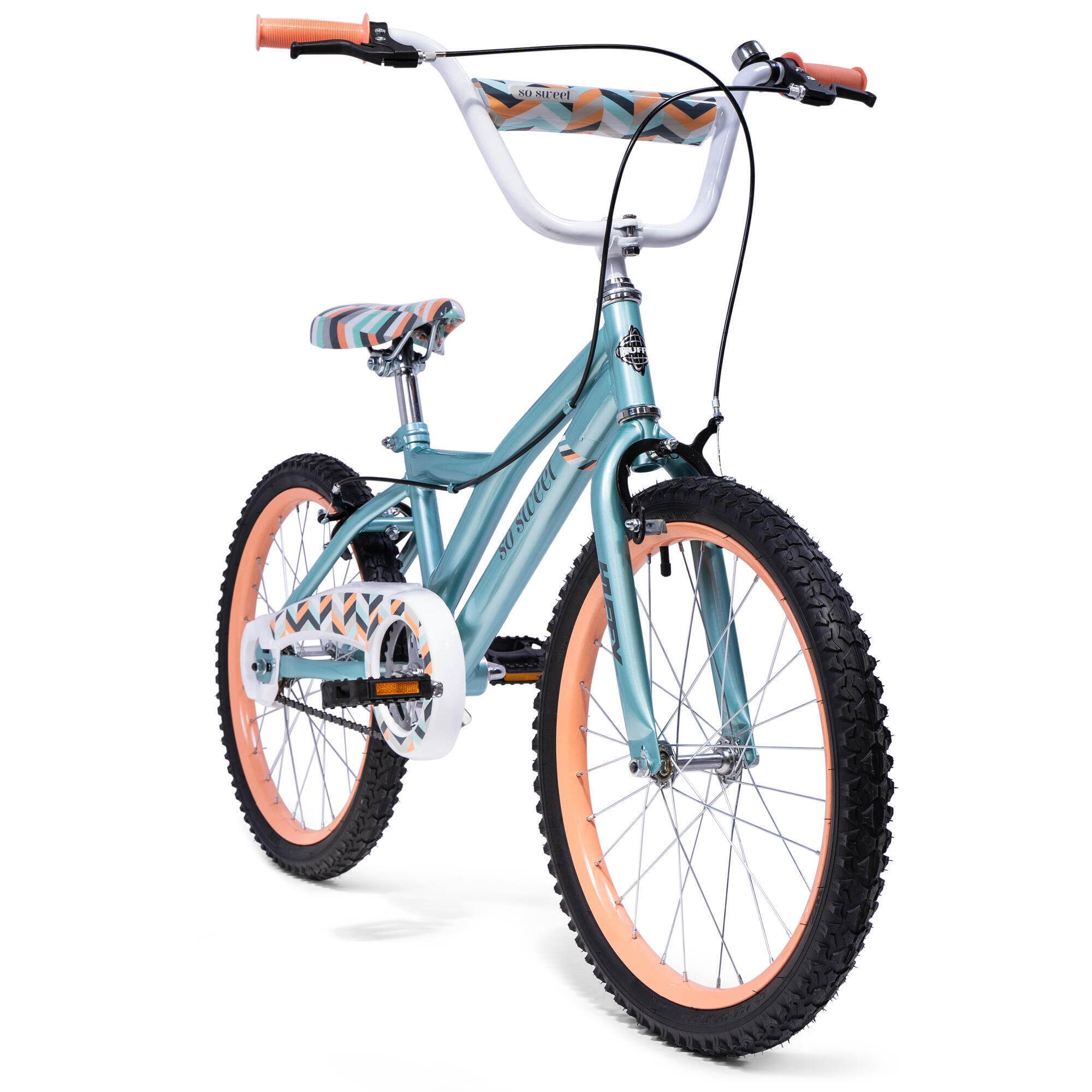 Huffy So Sweet 20" Wheel Girls Bike For Kids 6-9 Sea Crystal Teal BMX Style 3/7