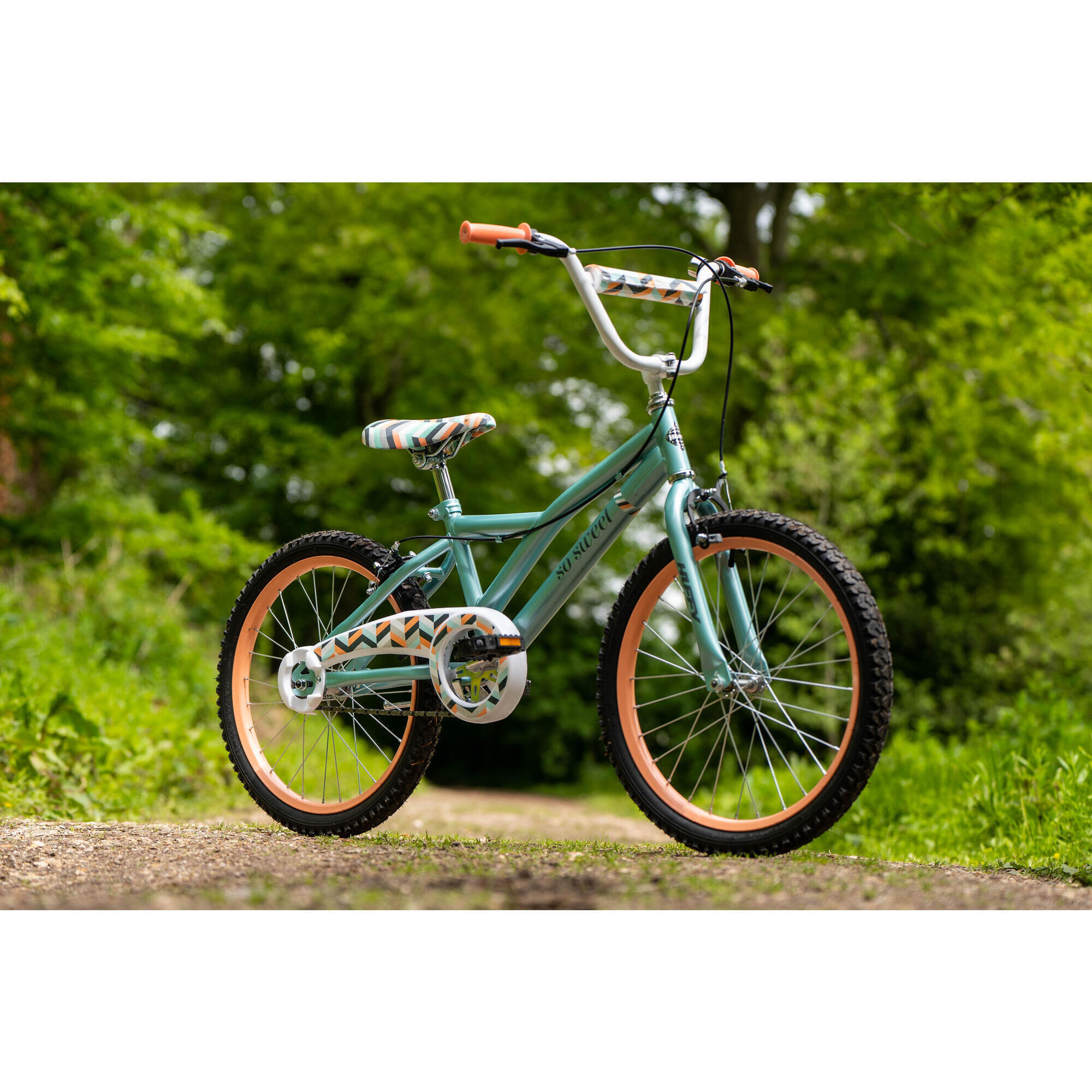 Huffy So Sweet 20" Wheel Girls Bike For Kids 6-9 Sea Crystal Teal BMX Style 5/7