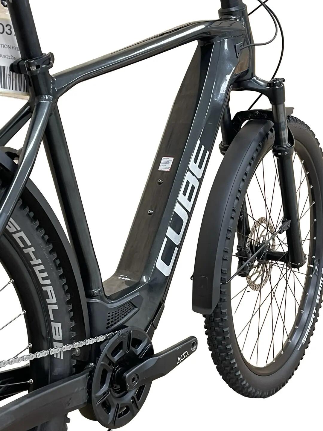 Reconditionné -VTT électrique Cube Reaction Hybrid Race 625 XT - comme neuf 9/13