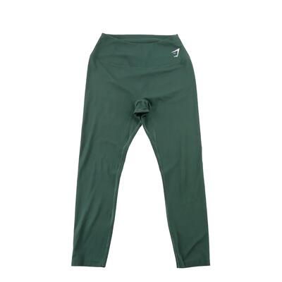 Tweedehands - leggings dames training 7/8 groen - zeer goede staat