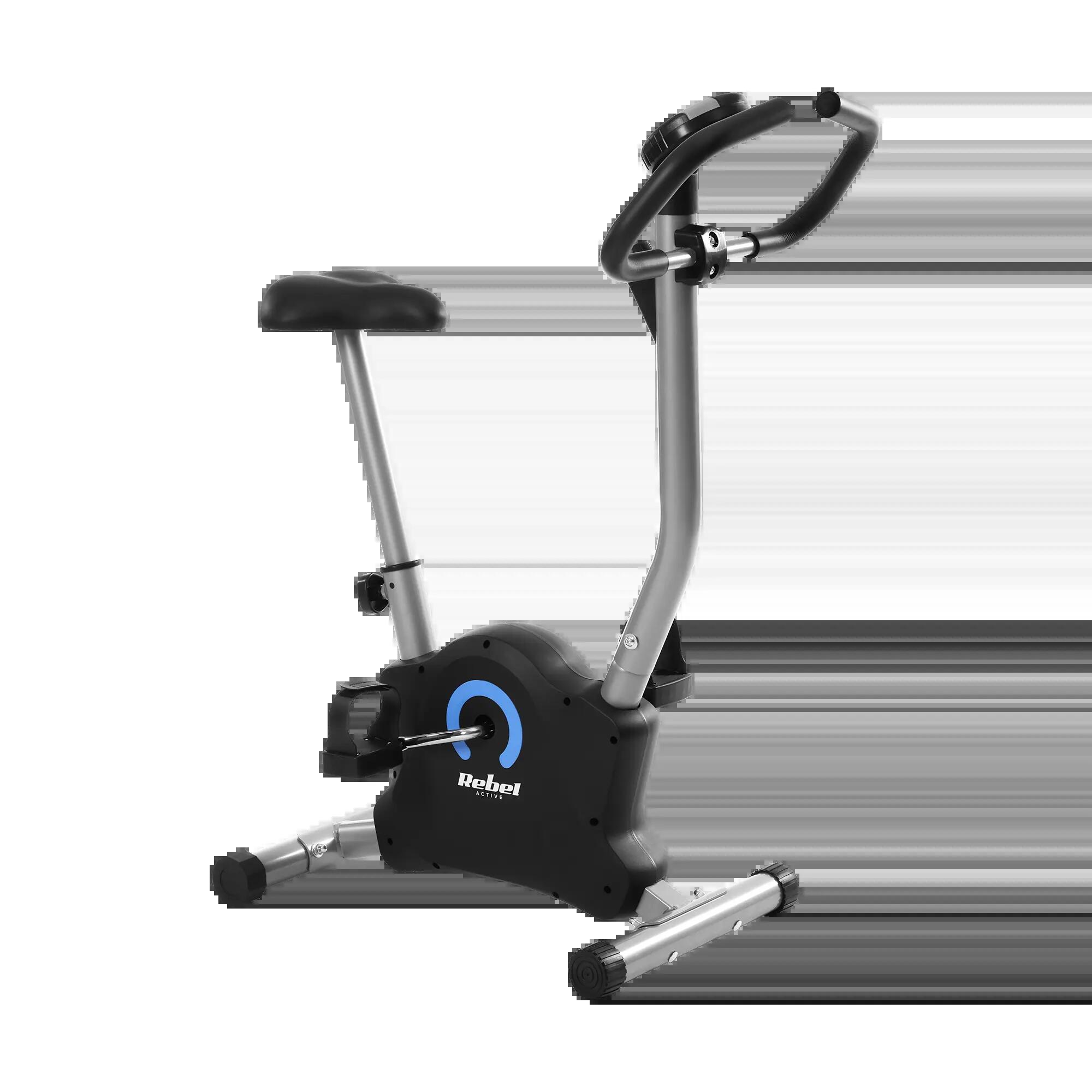 Rower stacjonarny rowerek treningowy do ćwiczeń pionowy mechaniczny Rebel 2/7