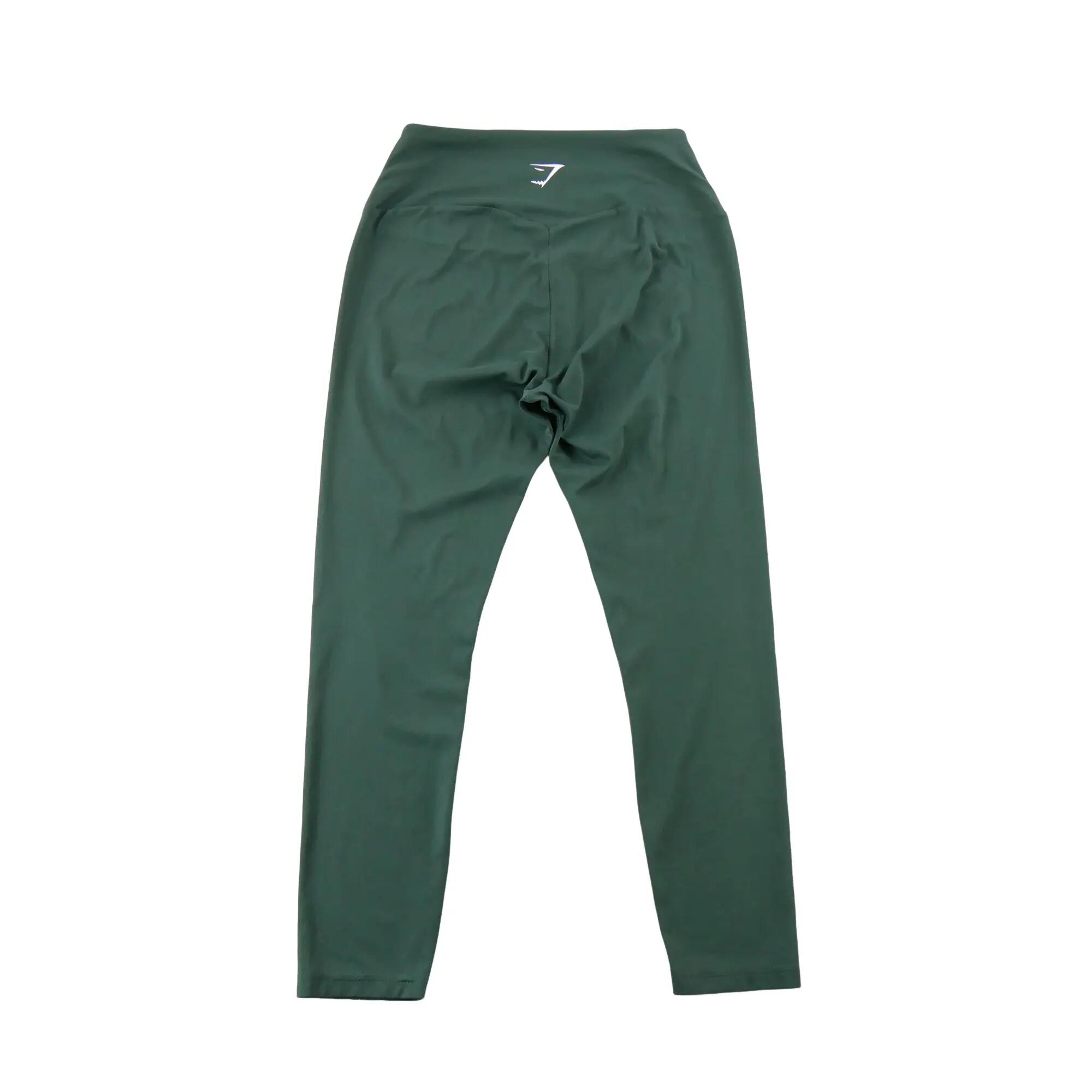 Second life - Legginsy damskie treningowe 7/8 zielone - Stan bardzo dobry 2/5