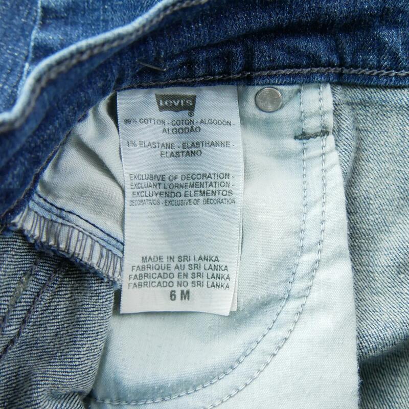 Second life - Jeans Levi Strauss damă W30/L30 cu croială bootcut - Foarte bun