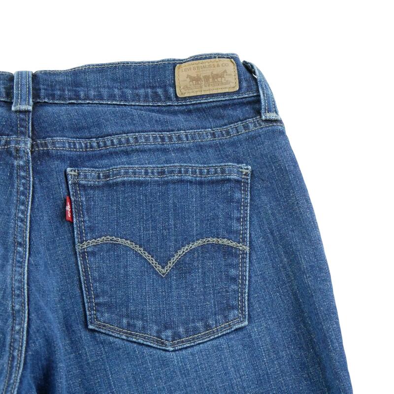 Second life - Jeans Levi Strauss damă W30/L30 cu croială bootcut - Foarte bun