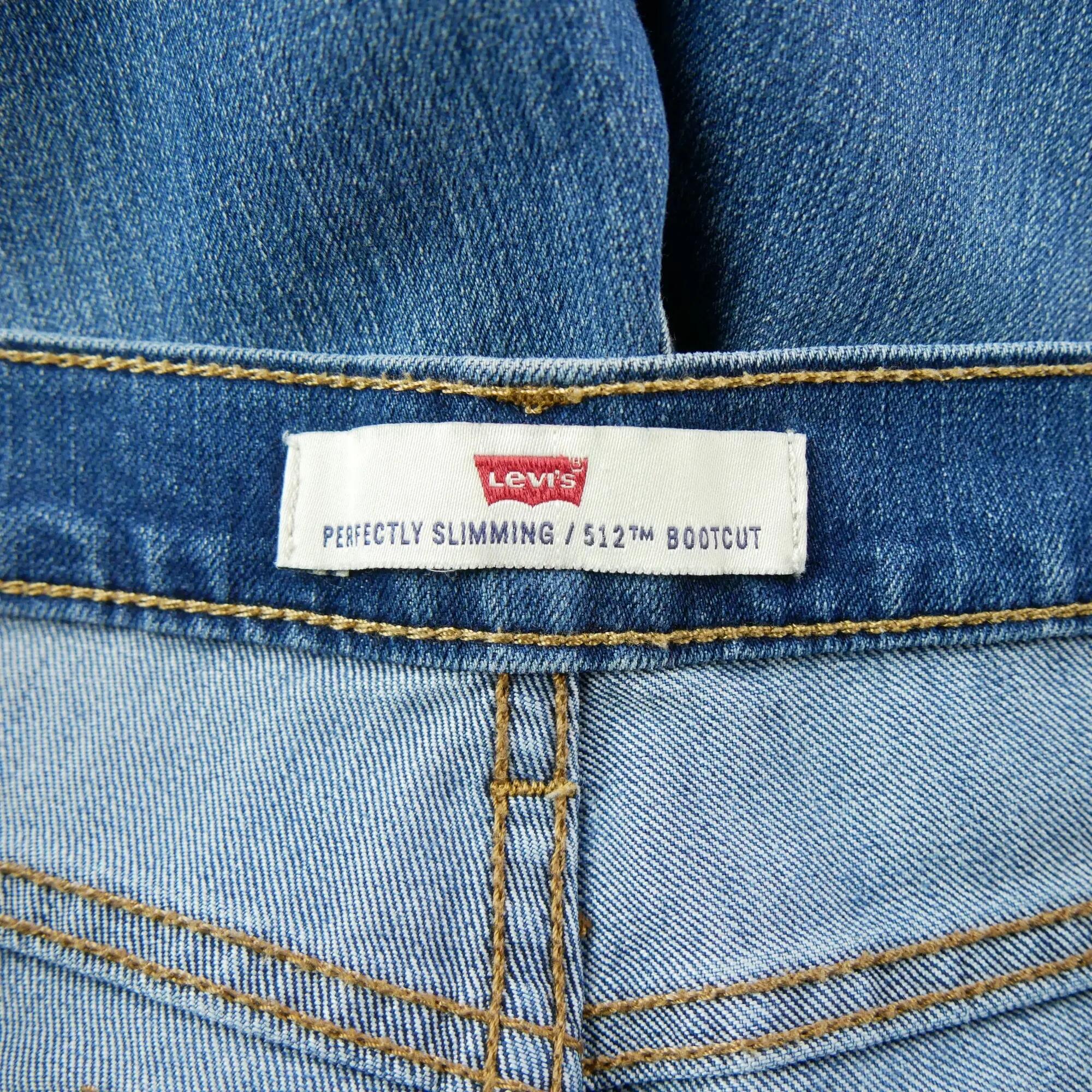 Second hand - Jeans donna W35/L28 Levi Strauss Bootcut - Stato molto buono 6/6