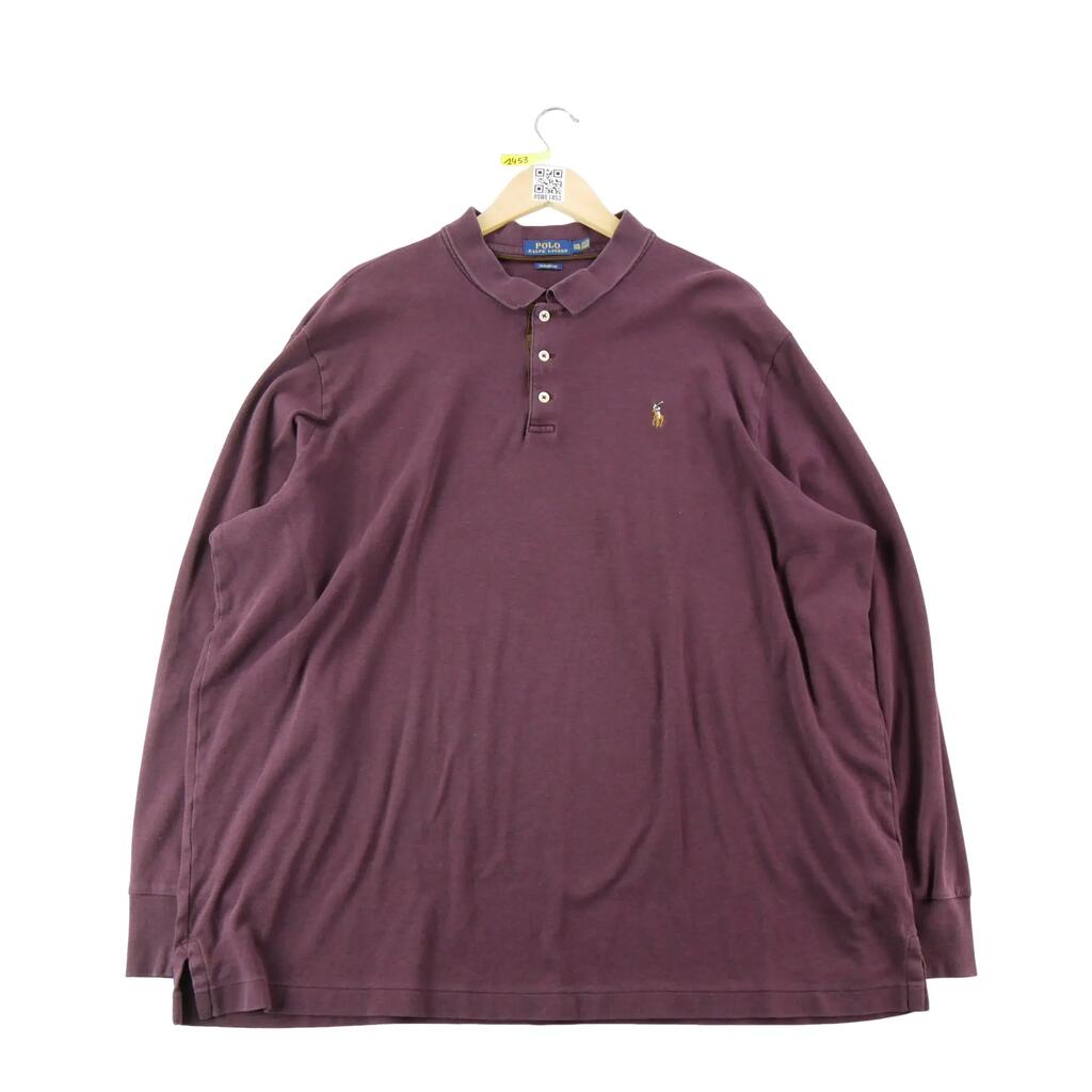 Second life - Long Sleeve Polo Men Classic Fit - Good
