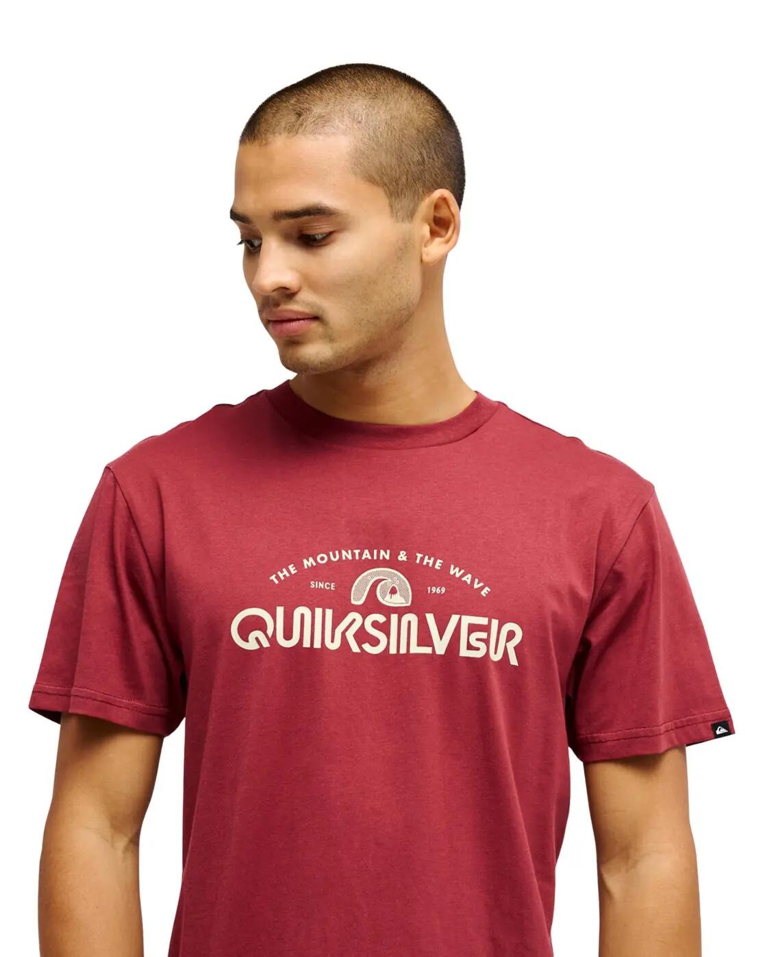 Camiseta de manga corta EV VISTA Rojo Hombre 4/4