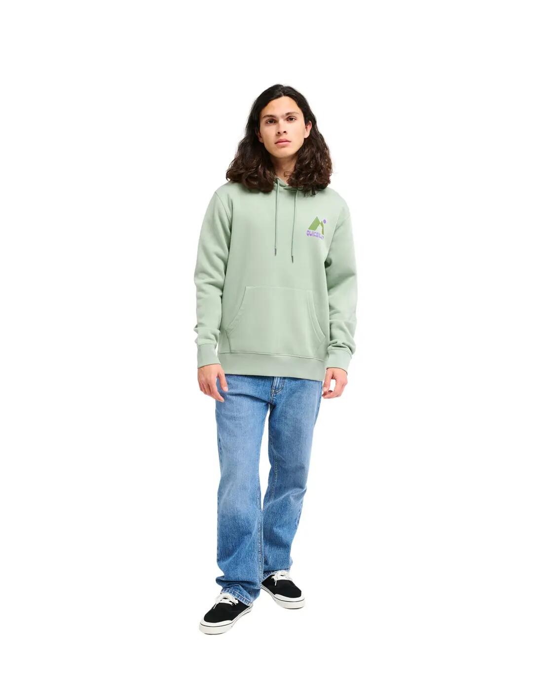 Groene hoodie SALT WATER PEAK Grün Heren 4/4