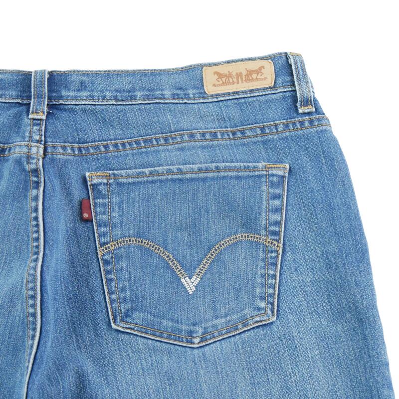 Second life - Jeans damă Levi Strauss W35/L28 evazați - Foarte bun