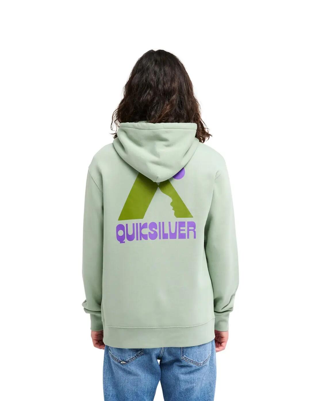 Groene hoodie SALT WATER PEAK Grün Heren 2/4
