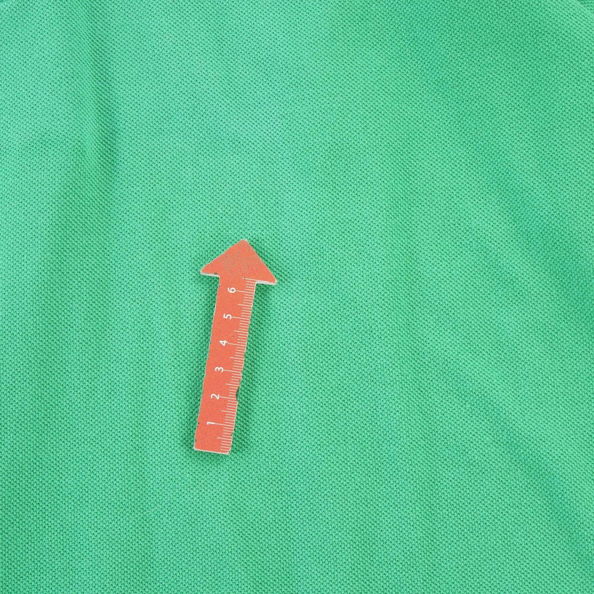 Second hand - Polo Lacoste uomo manica corta verde - Stato buono 7/7