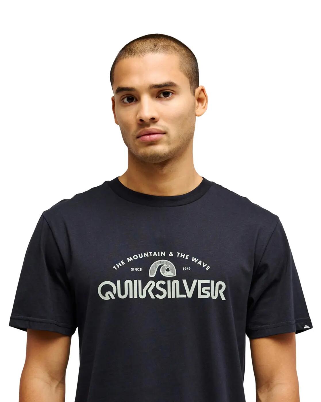 Camiseta de manga corta EV VISTA Negro Hombre 4/4