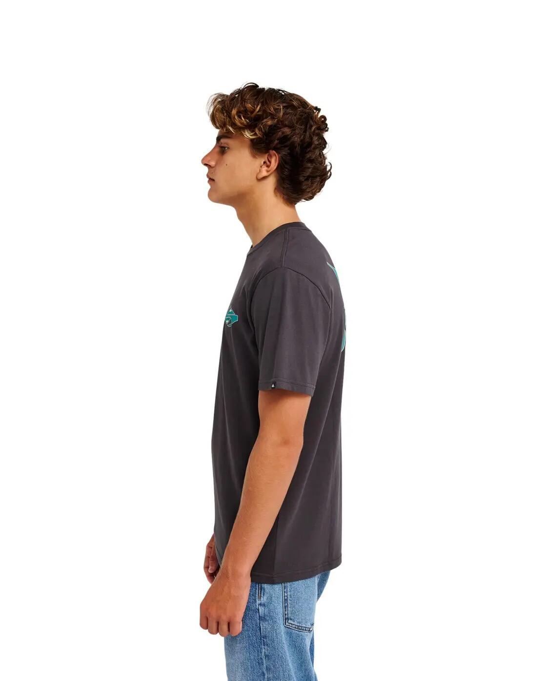 Camiseta de manga corta EV HAMMER Negro Hombre 3/4