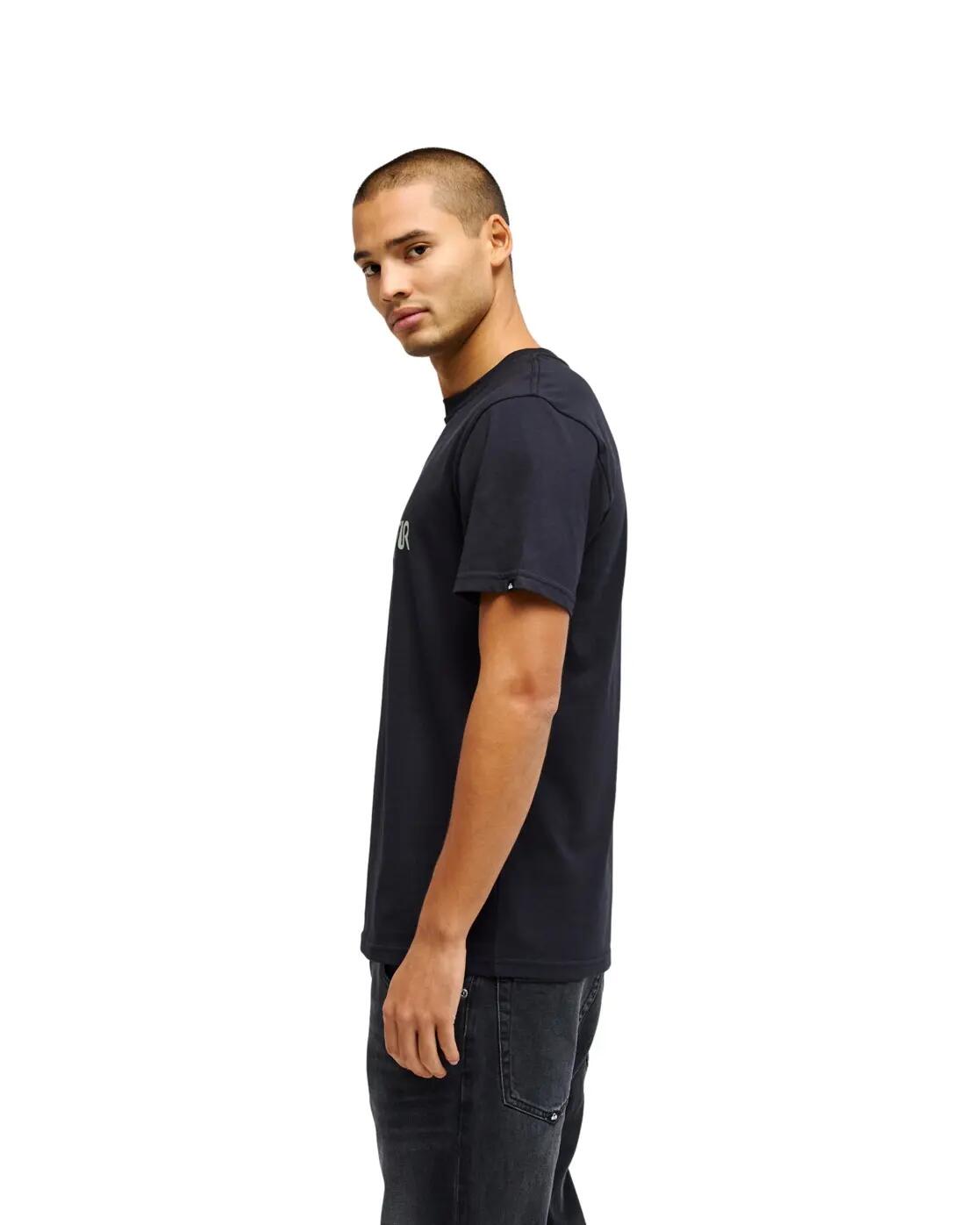 Camiseta de manga corta EV VISTA Negro Hombre 3/4