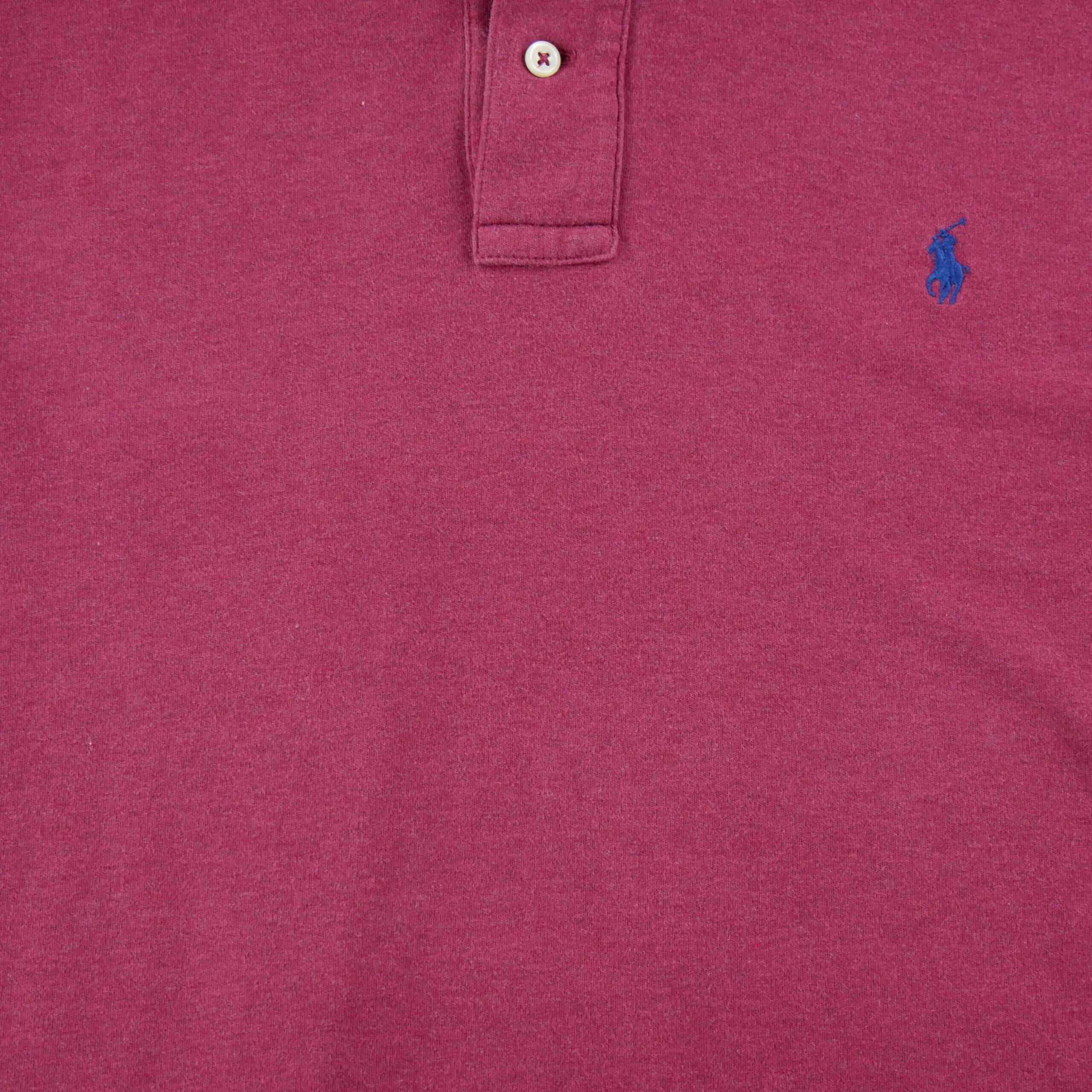 Second hand - Polo maniche corte uomo bordeaux - Stato buono 4/7