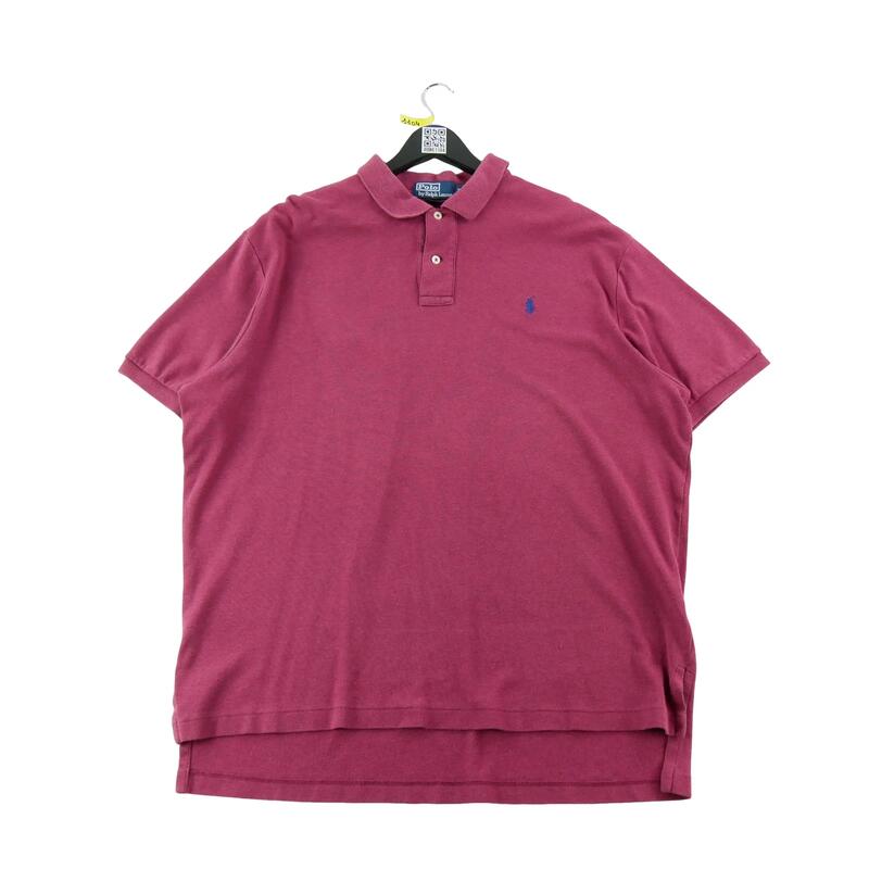 Second life - Polo Ralph Lauren Polo bărbați mânecă scurtă Bordeaux - Bun