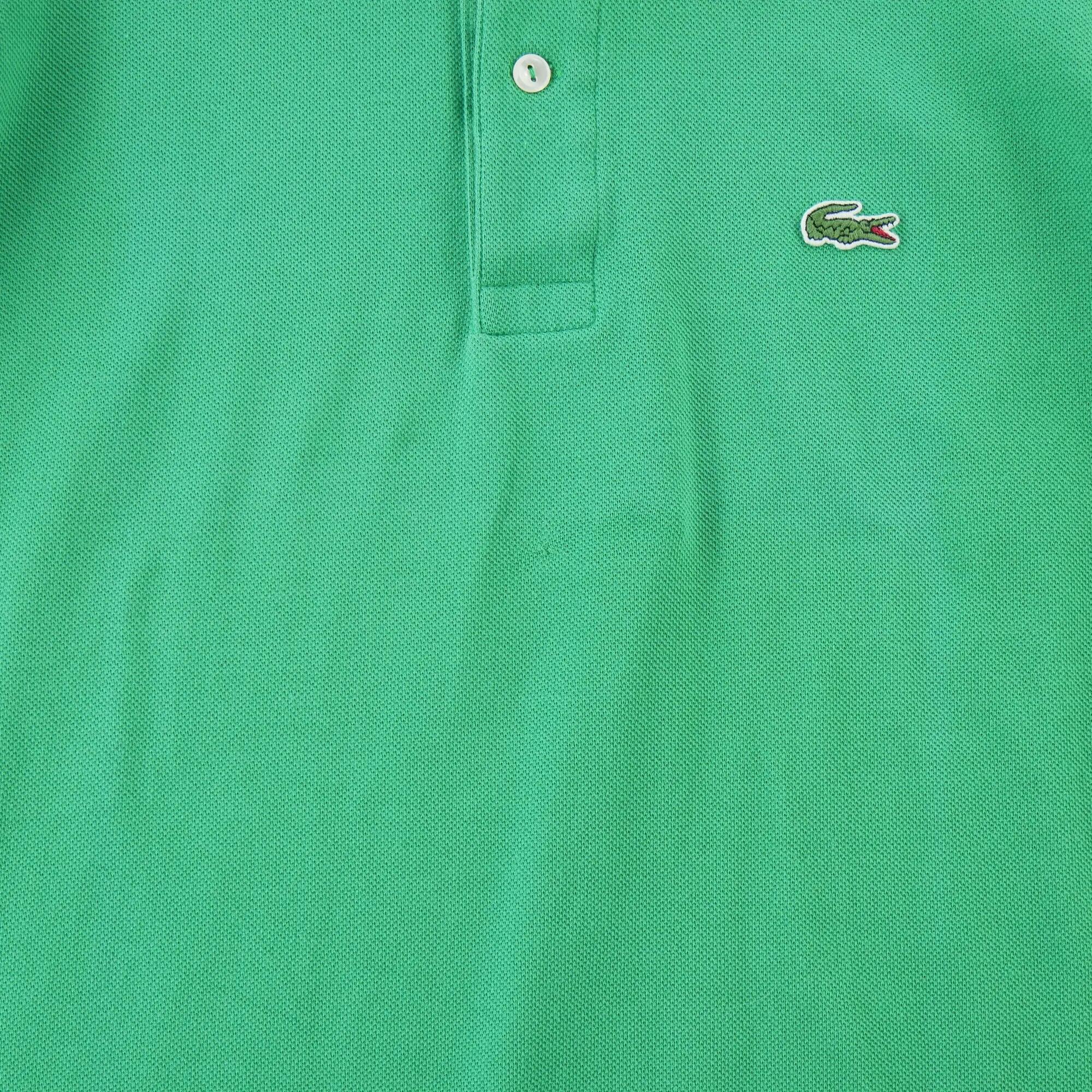 Second hand - Polo Lacoste uomo manica corta verde - Stato buono 4/7