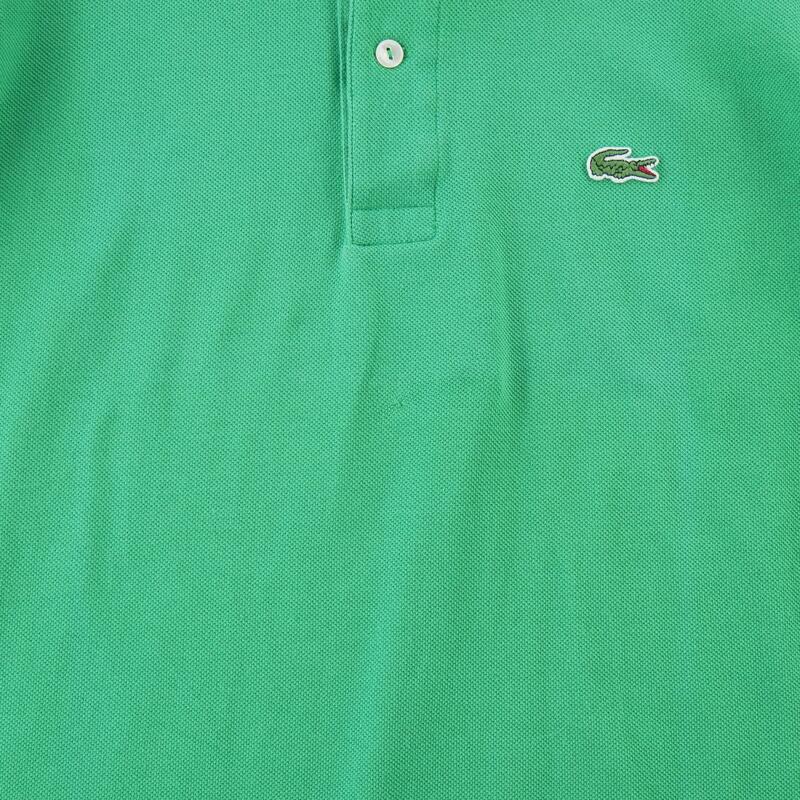 Second life - Polo bărbați Lacoste mâneci scurte verde - Bun