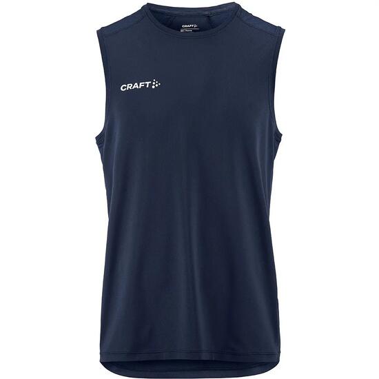 Débardeur sport - Tennis - Hommes - respirant, léger - Marine