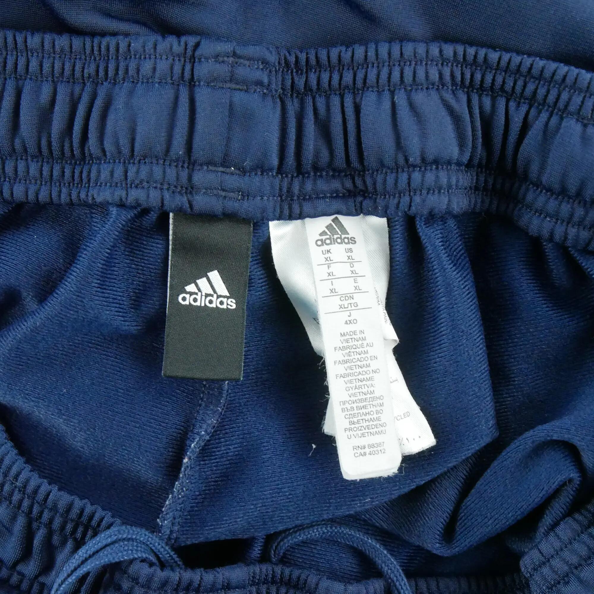 Refurbished - Adidas Herren Jogginghose 3 Streifen Offen - In sehr gutem Zustand 5/6