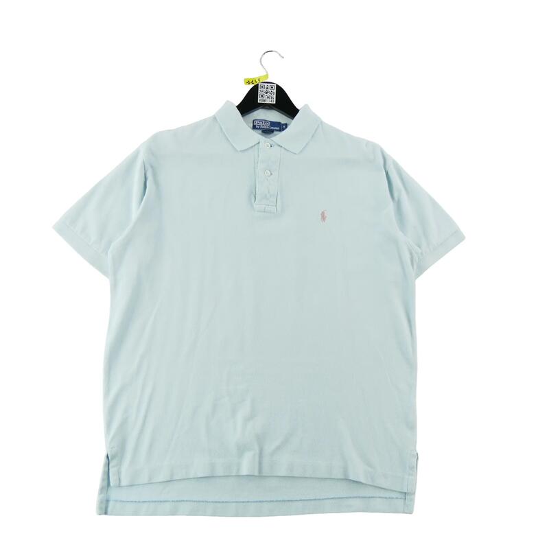 Second life - Polos bărbați mânecă scurtă Polo Ralph Lauren bleu deschis - Bun