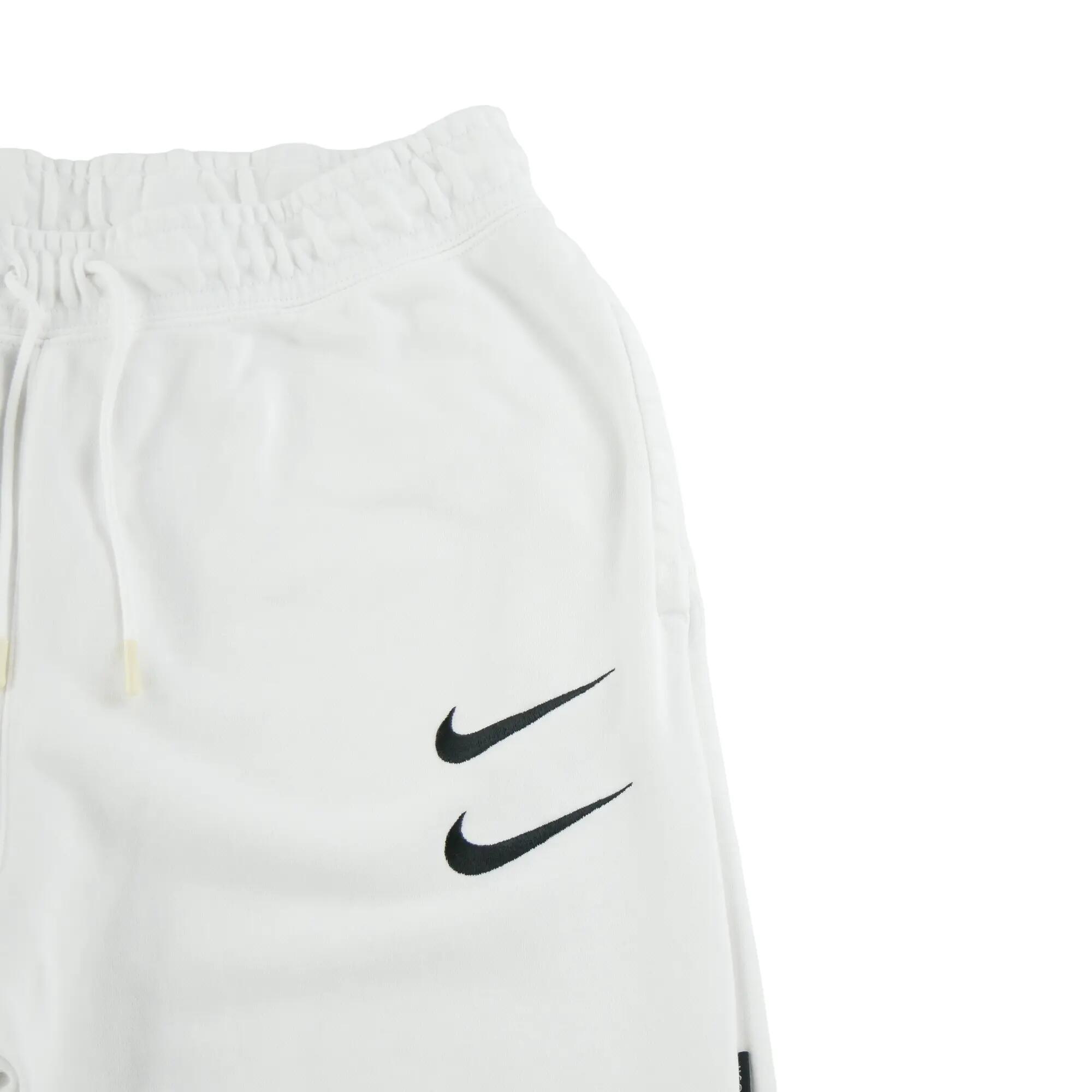 Refurbished - Nike Herren Jogginghose Swoosh Sportswear Weiß - Wie neu 3/6