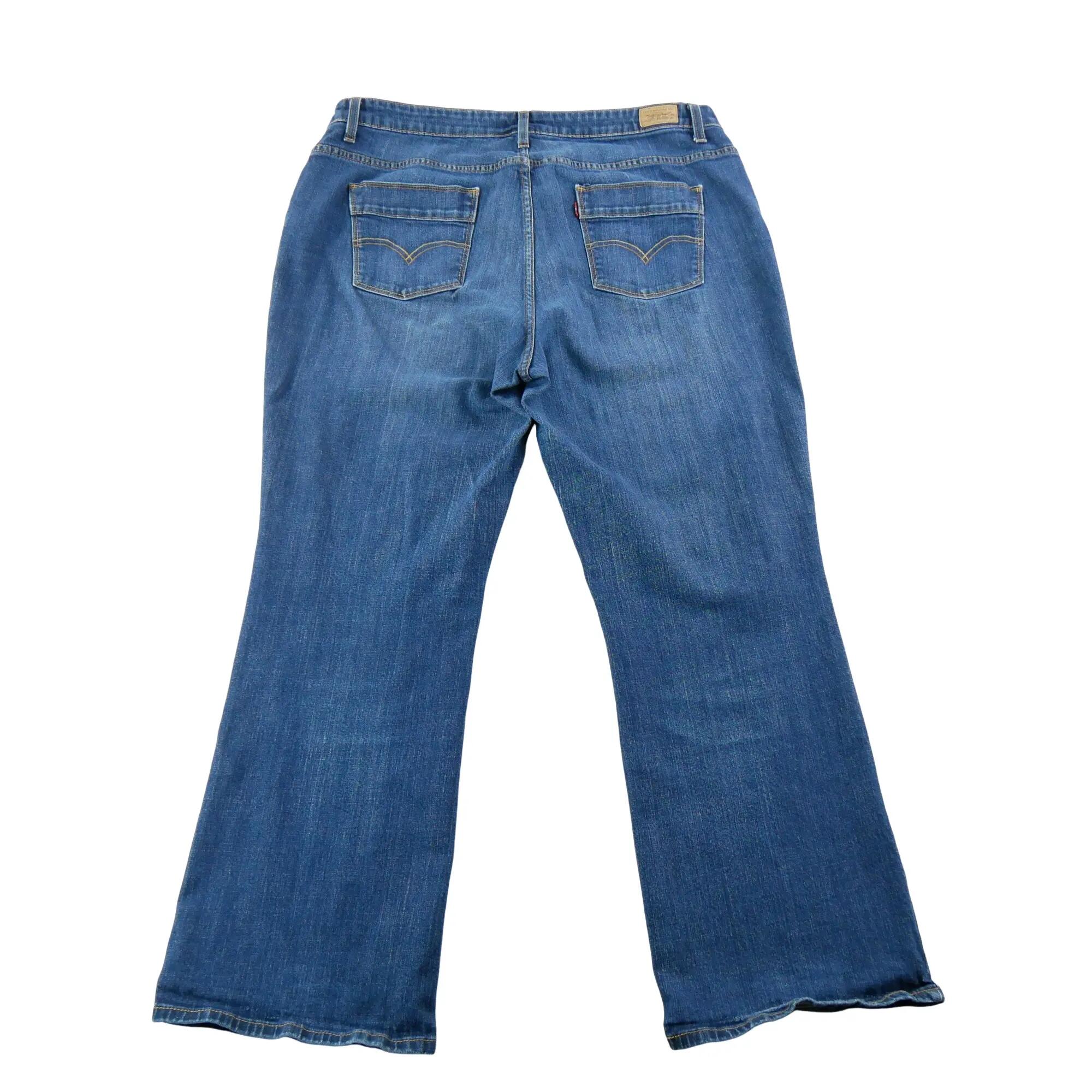 Second hand - Jeans Levi Strauss donna W38/L30 bootcut - Stato eccellente 2/6