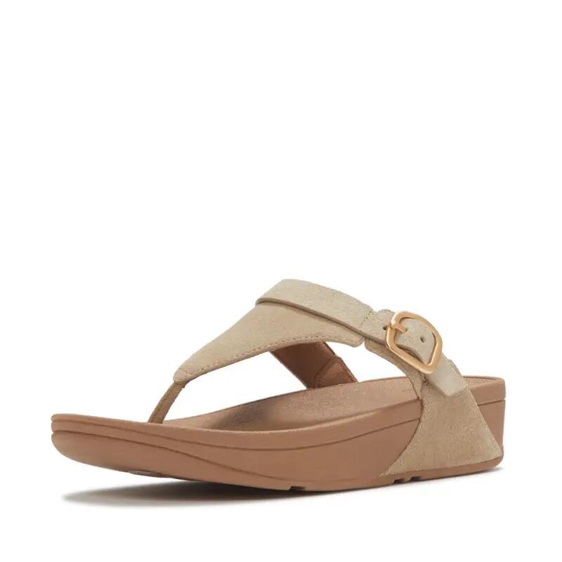 FitFlop Fino Marbled-Stone H-Bar Slides 3/3