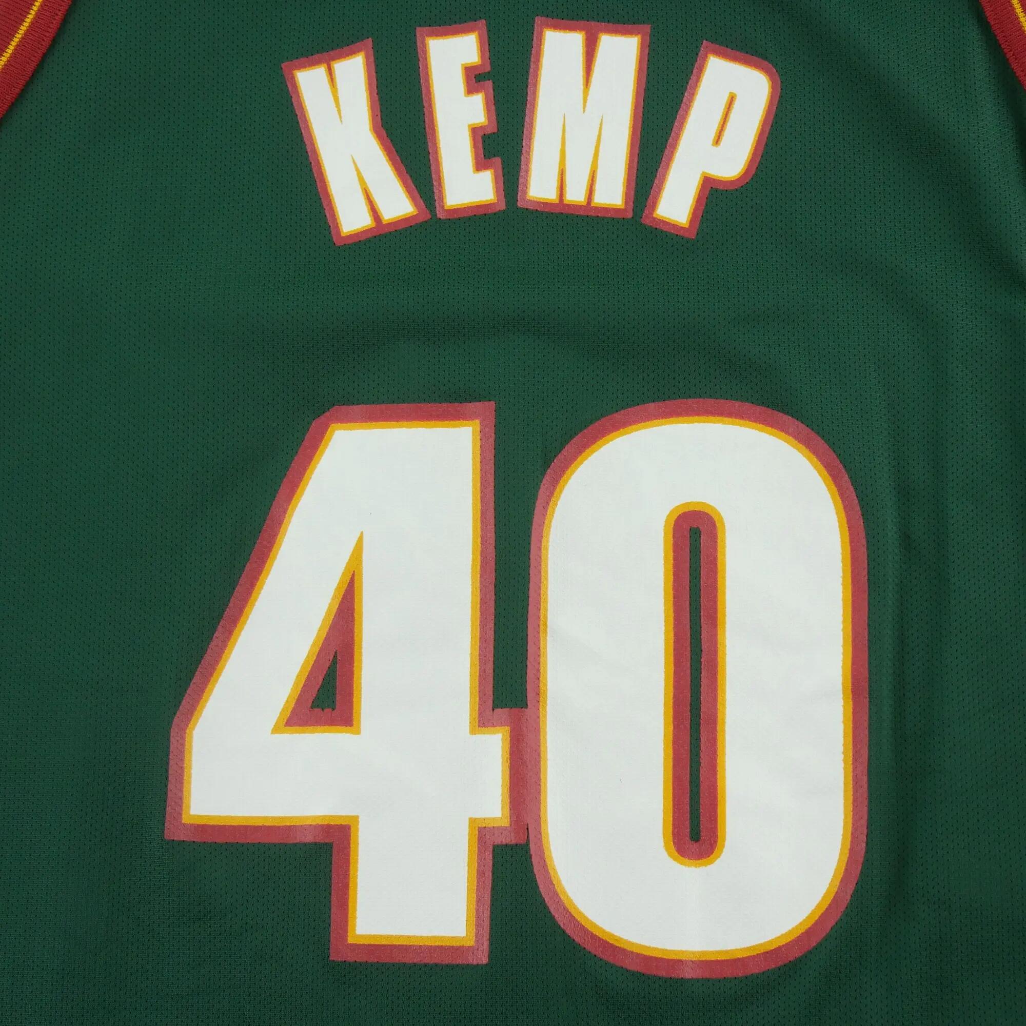 Second hand - Canotta Uomo Champion NBA Seattle Kemp 40 - Stato molto buono 5/7