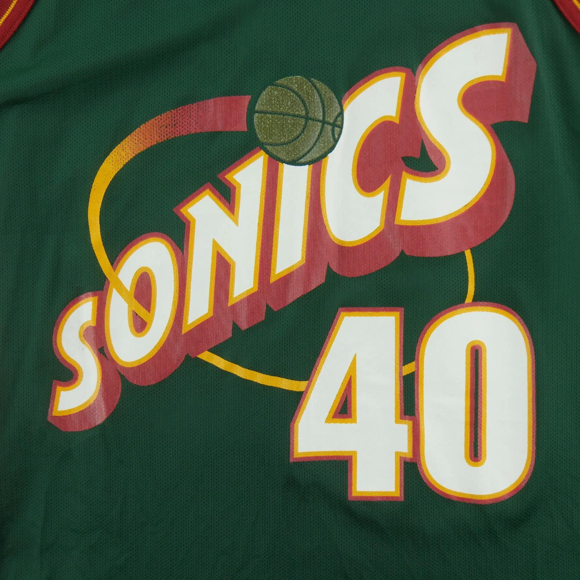 Second hand - Canotta Uomo Champion NBA Seattle Kemp 40 - Stato molto buono 4/7