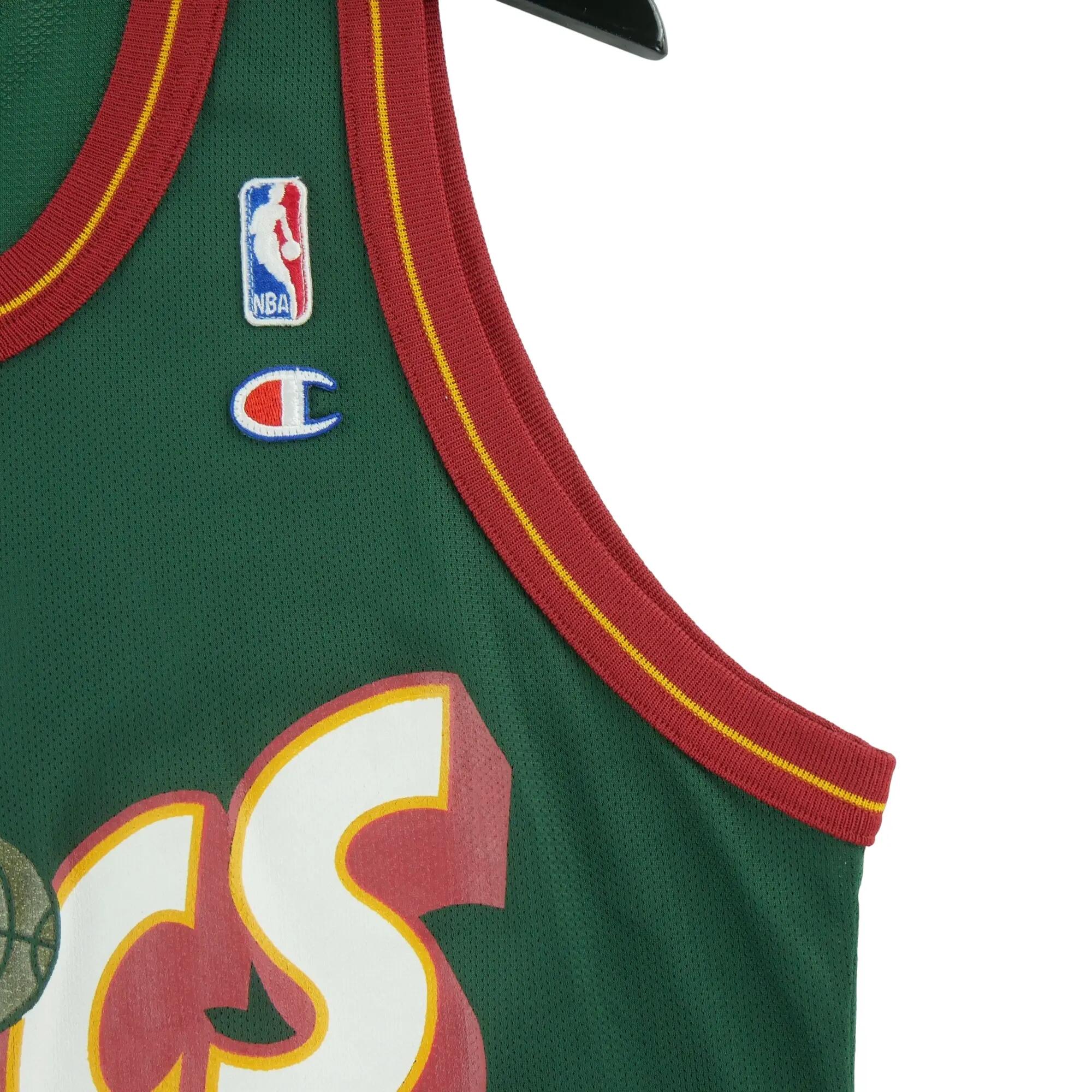 Second hand - Canotta Uomo Champion NBA Seattle Kemp 40 - Stato molto buono 3/7