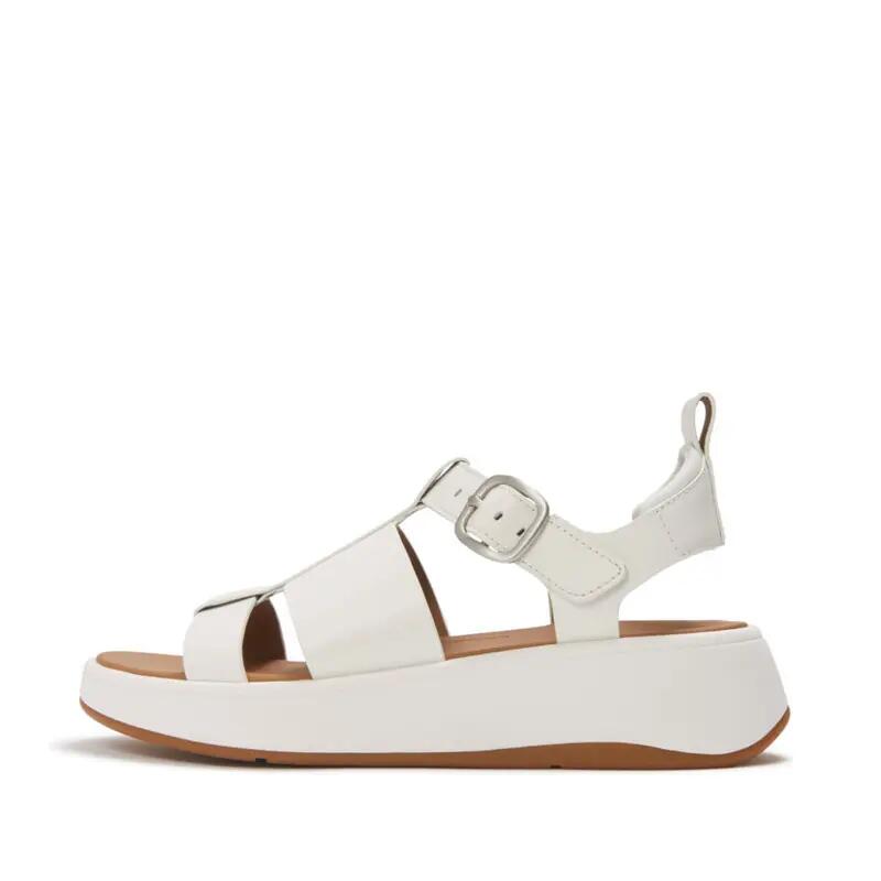 Chaussures pour femme Fitflop Fisherman Blanc. 2/5
