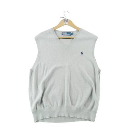 Seconde vie - Pull Homme Pima Cotton Gris - Excellent
