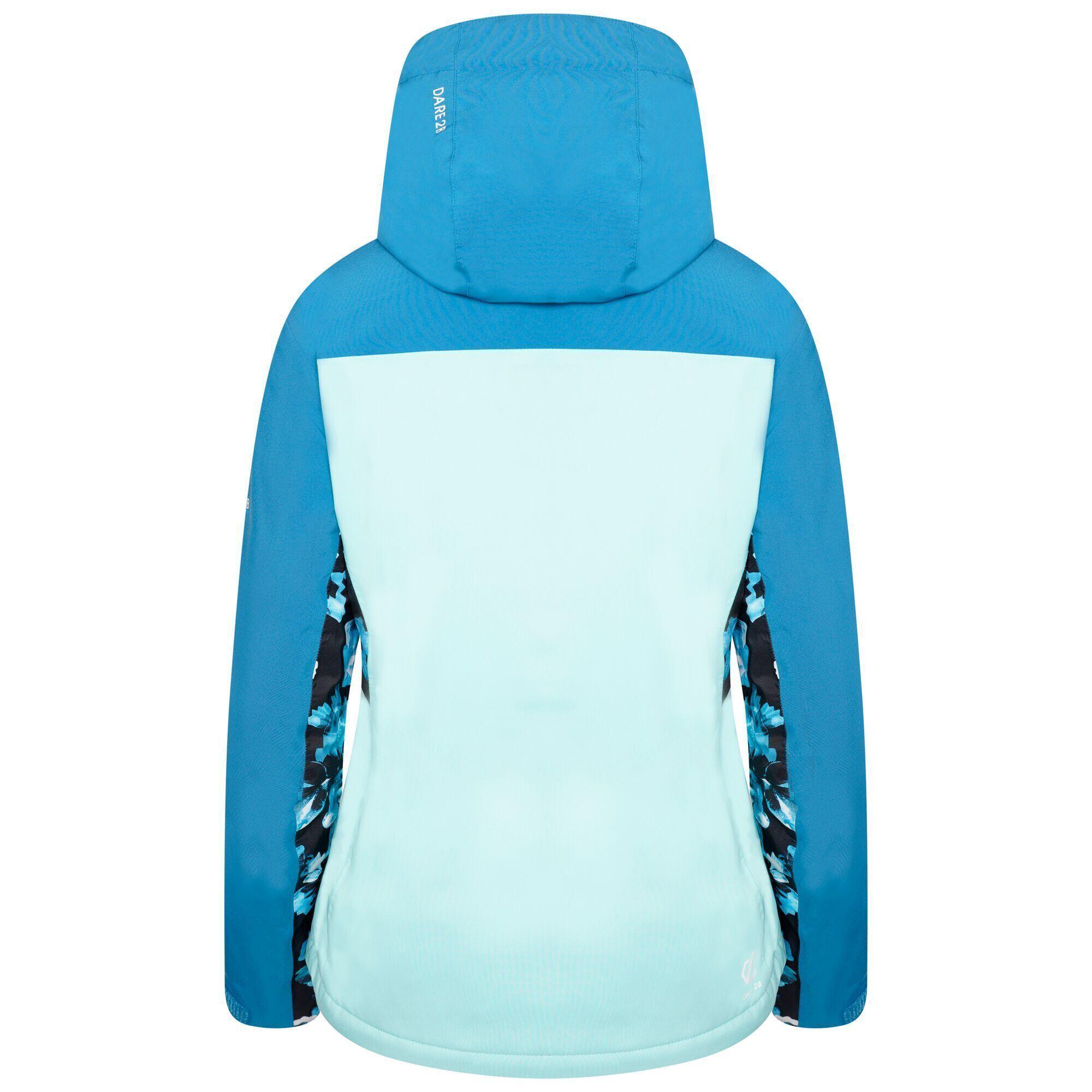 Women's DETERMINED ski jacket (Blue / Black)