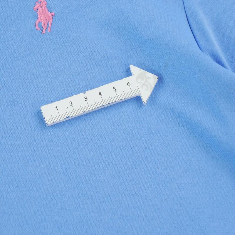 Second life - Polo Ralph Lauren bărbați, mânecă scurtă, albastru deschis - Bun