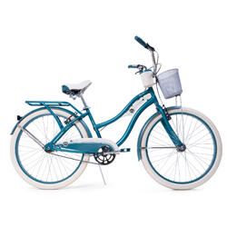 Huffy Deluxe hybride cruiserfiets voor dames, 26" wielen