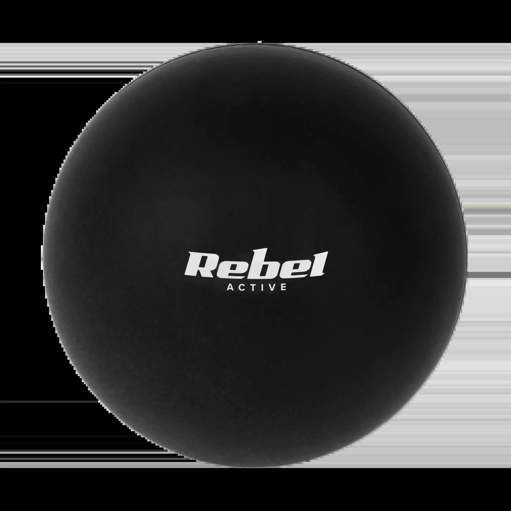Piłka do masażu ćwiczeń roller  6.25cm silikon masażer punktowy REBEL ACTIVE 2/5