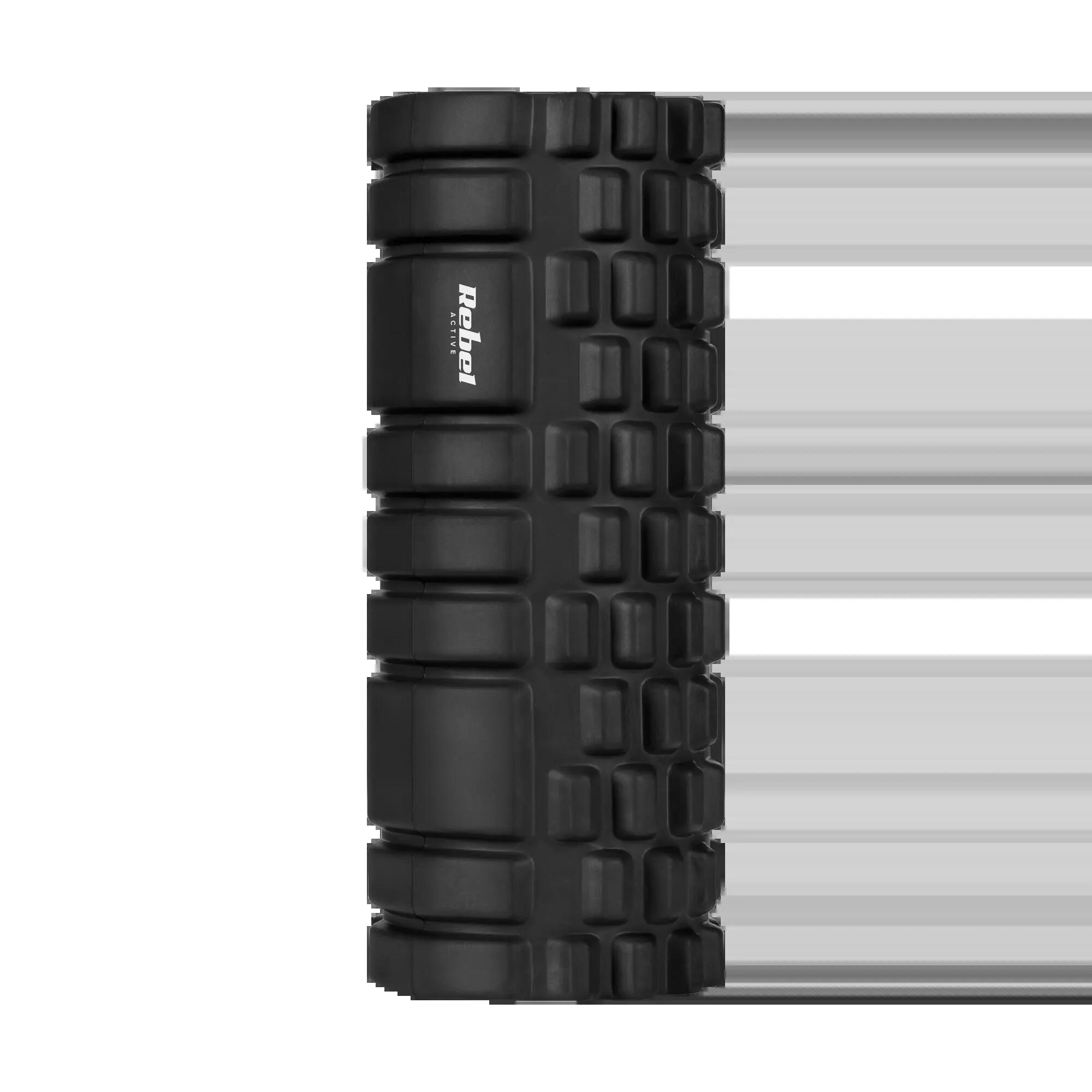 Wałek do masażu pleców nóg roller z wypustkami 33cm masażer Rebel 2/4
