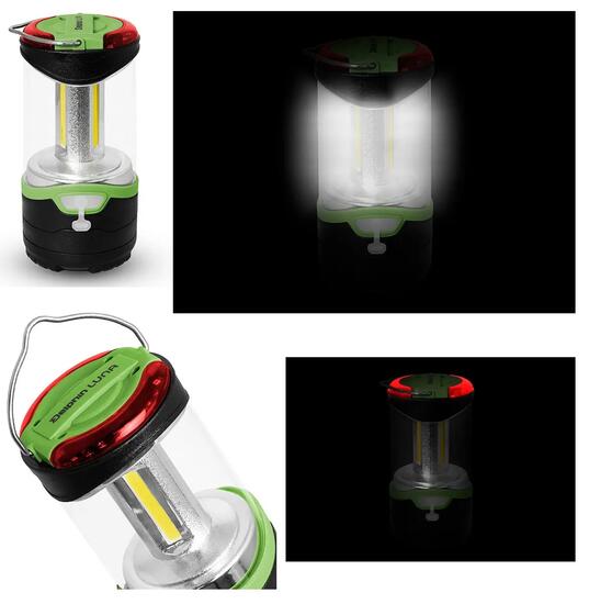 Lanterne LED LUNA – Lampe de camping et de pêche, rechargeable par USB