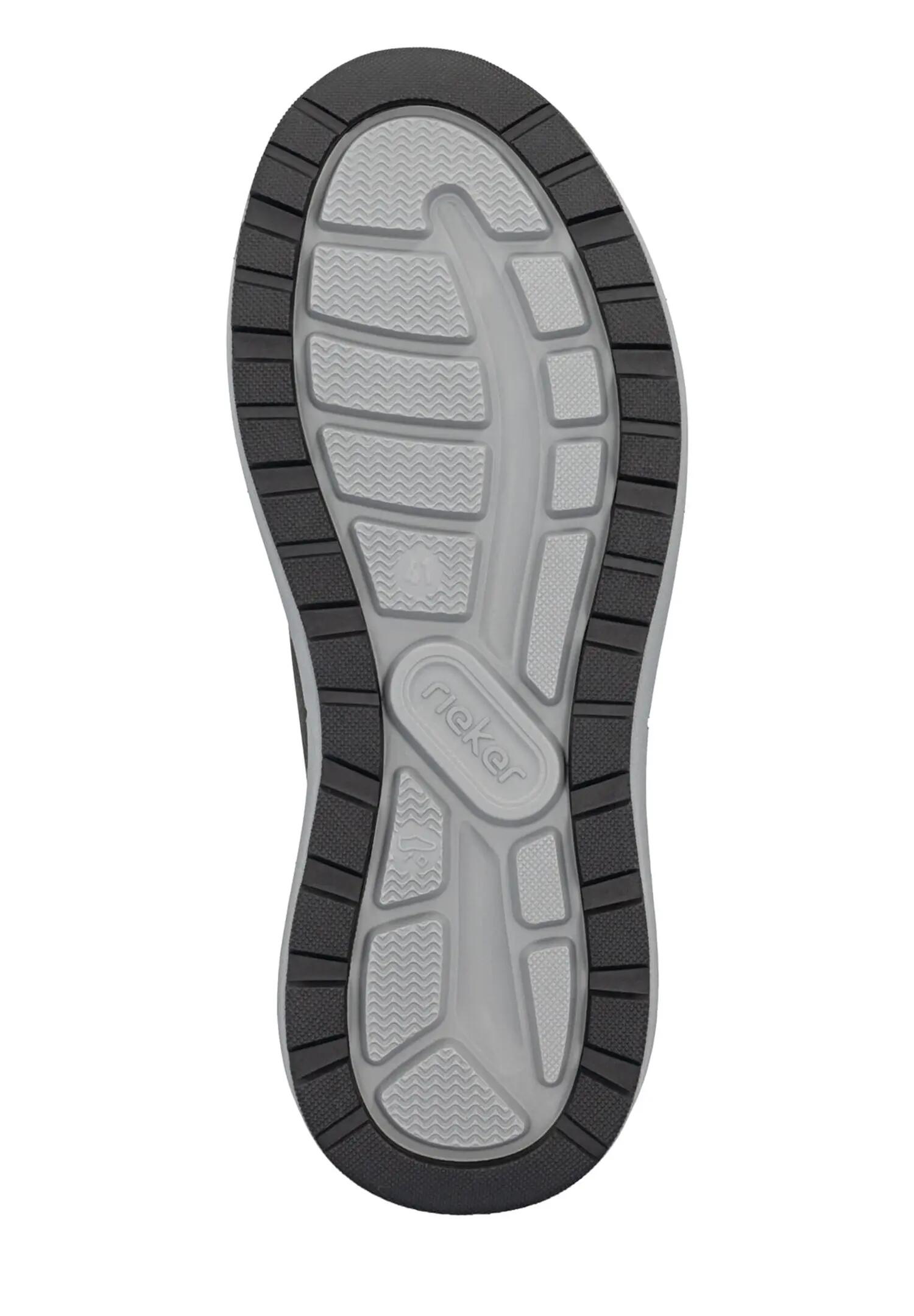 Rieker Herren Slipper Extraweite Gummizug 06058-00 Black 6/7