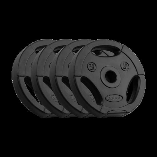 Obciążenie bitumiczne zestaw 4x1.25kg 5kg otwór 31mm talerz z uchwytami