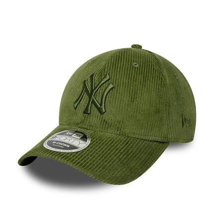 New Era 9FORTY Cap MLB New York Yankees Cord grün