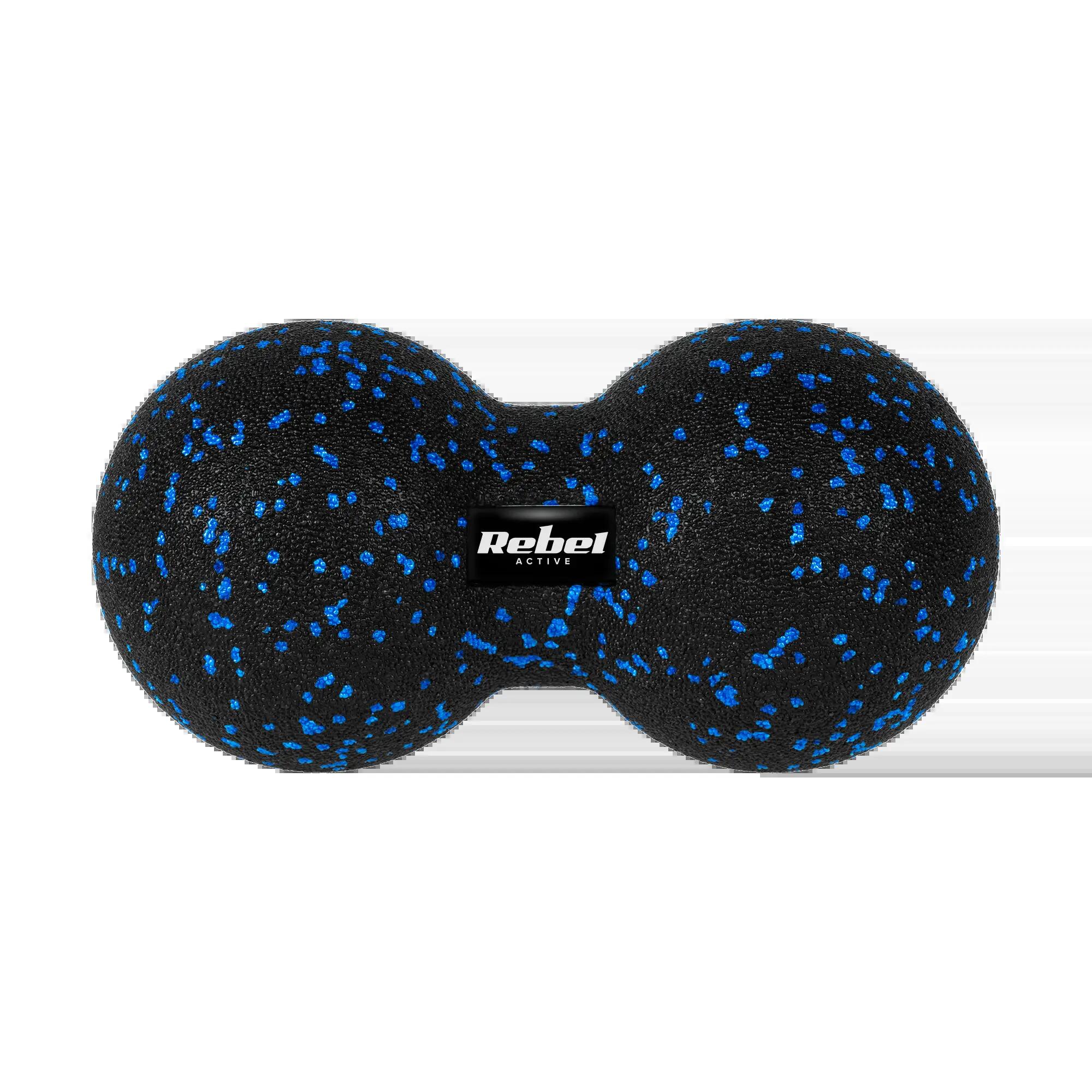 Duoball podwójna piłka do masażu ćwiczeń 12cm materiał EPP REBEL ACTIVE 2/6