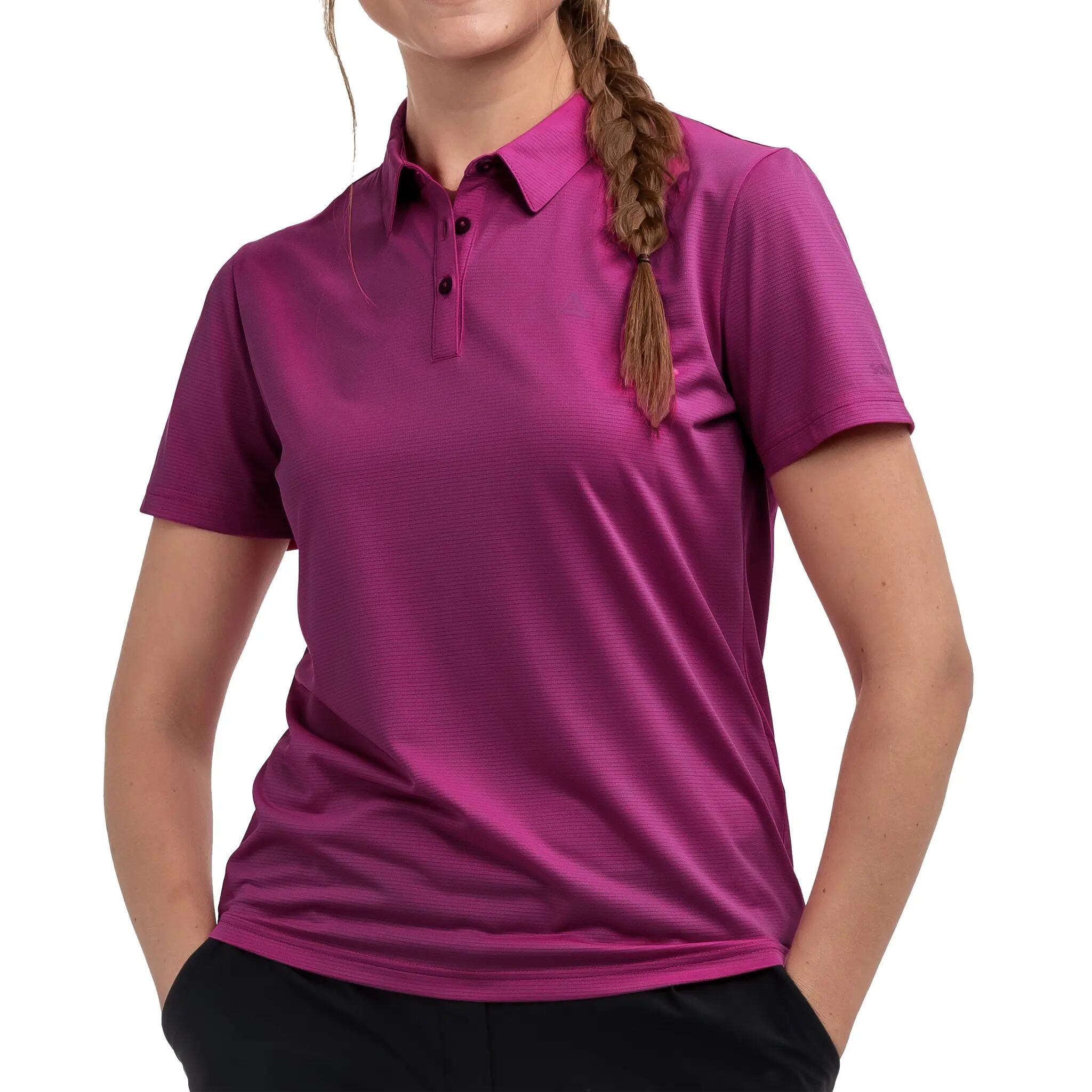 T-Shirt schnelltrocknend feuchtigkeitsregulierend Damen - CIRC Polo Shirt Tauron 2/5