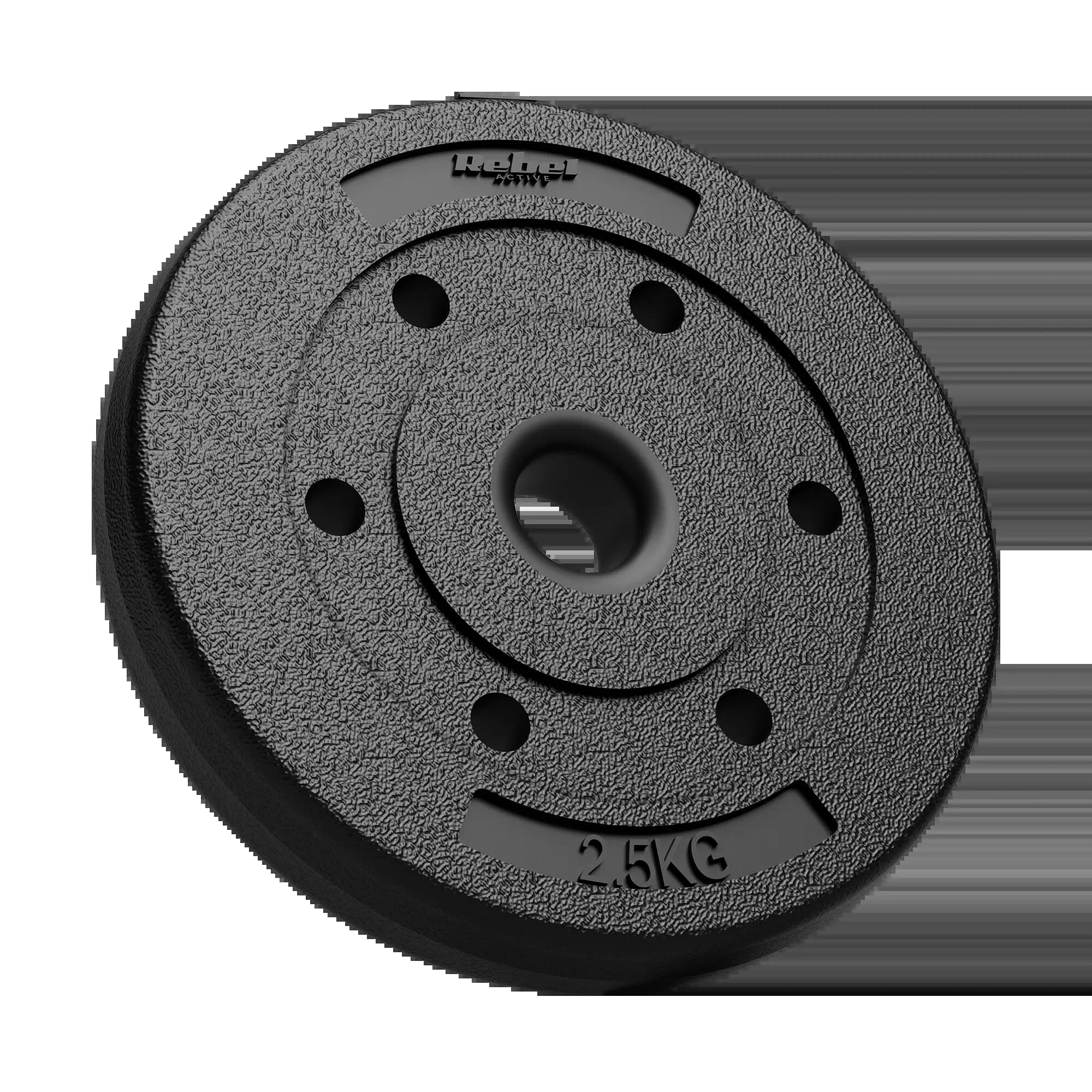 Obciążenie bitumiczne zestaw 8x1,25kg 4x2,5kg 2x5kg 30kg 31mm talerze Rebel 3/7