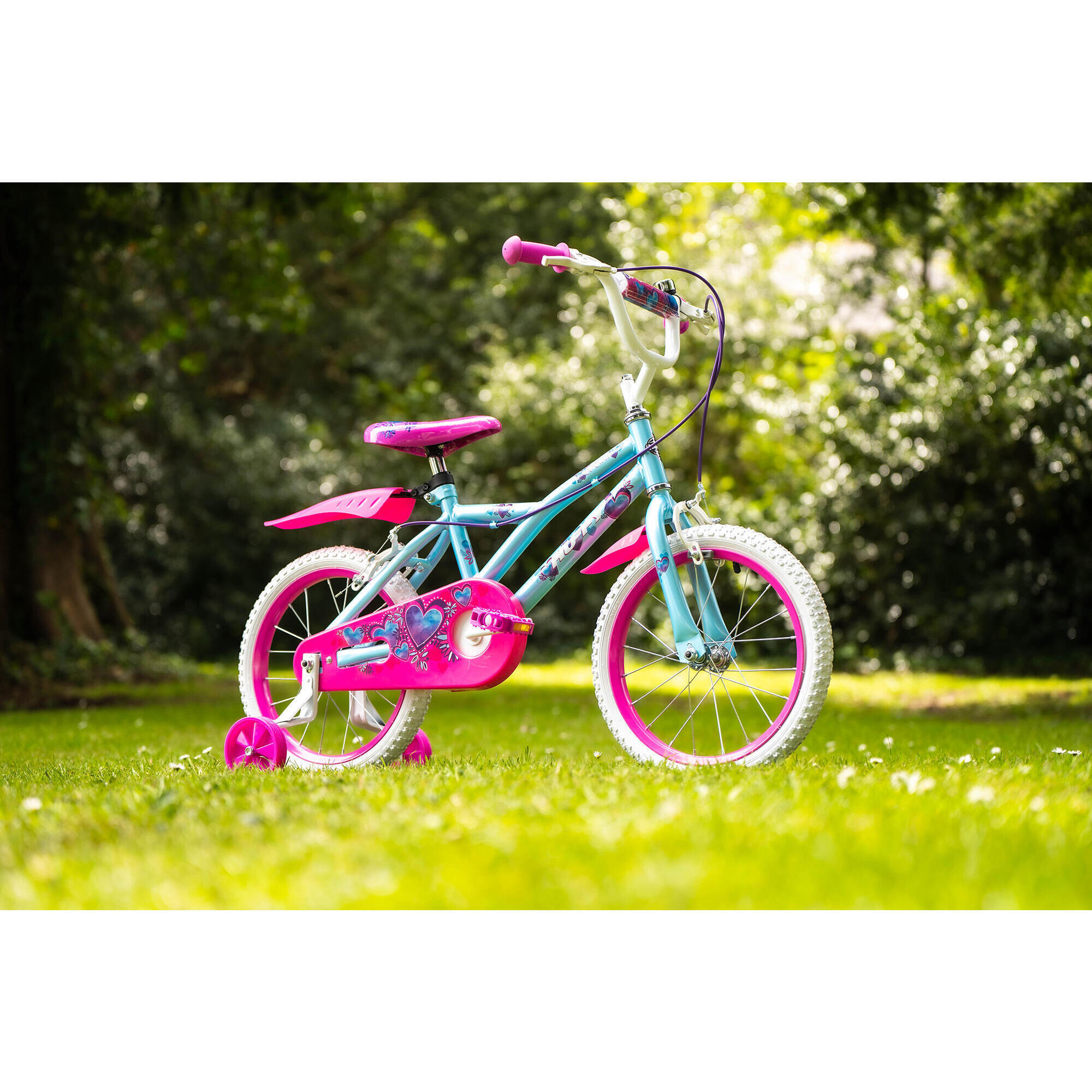 Huffy So Sweet 16" Sky Blue Girls Bike For Kids 5-7yrs 5/7