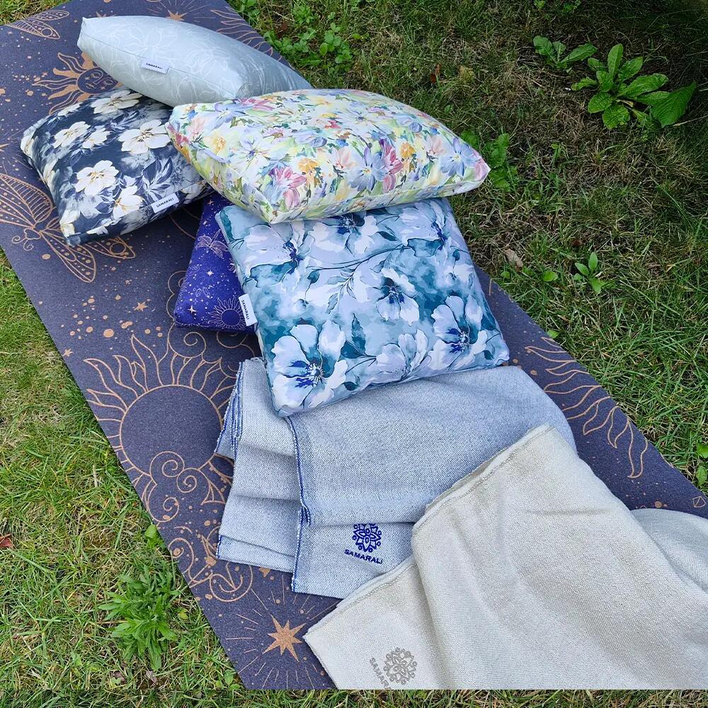 Samarali Cuscino Savasana, cuscino da collo per yoga 7/7