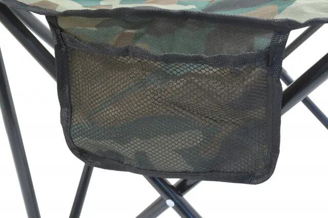 Krzesło składane campingowe Cattara Bari Army camo, pokrowiec w zestawie 5/8
