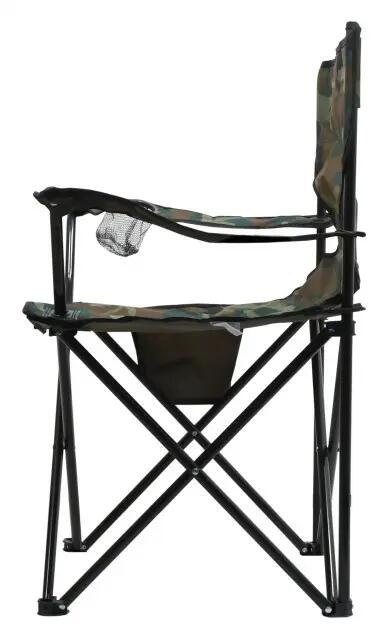 Krzesło składane campingowe Cattara Bari Army camo, pokrowiec w zestawie 3/8